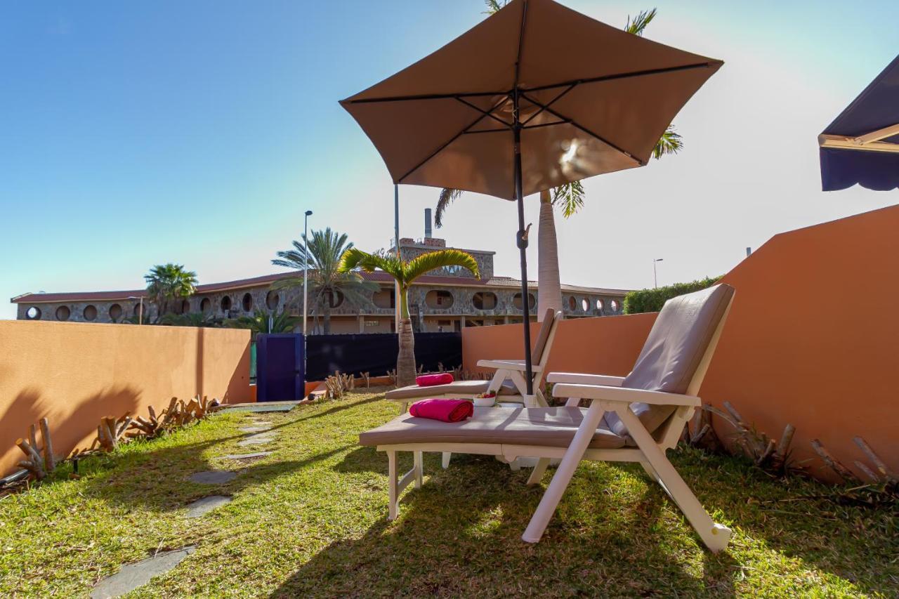 Vila Duplex Meloneras With Free Wifi And Private Garden Exteriér fotografie